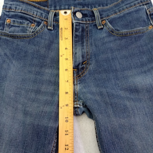 Levi's 511 Slim Jeans Men's Straight leg W29 L30 Blue Denim  Pocket Flaw - Picture 4 of 16